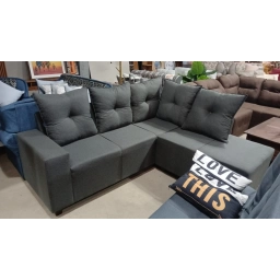 Sofa Esquinero CURVO ESTILO CH 9014 5 Almohadones