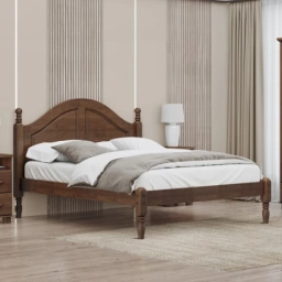 Cama 2 plaza MADERA DELUXE Cafe y Freijo