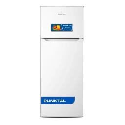 Refrigerador 215 lts PUNKTAL C/Freezer frio humedo
