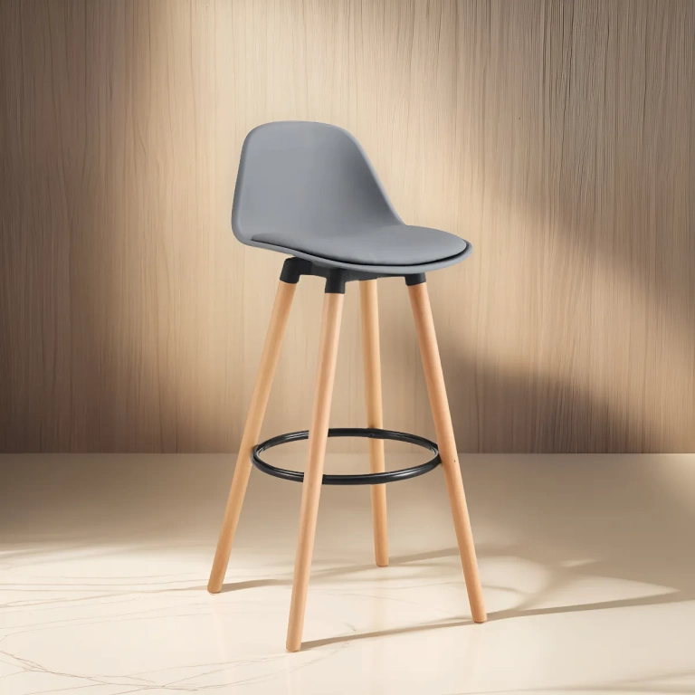 Banqueta bar FRANK VERDE, NARANJA Y GRIS