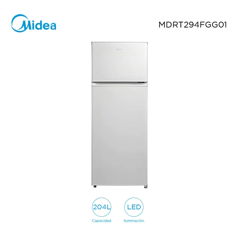 Refrigerador 204 lts MIDEA  c/Freezer Frio humedo