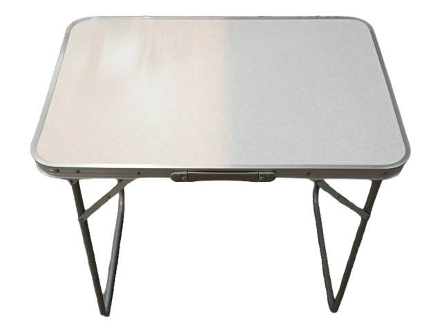Descripcion: Mesa Plegable Camping Pesca Simil Madera Aluminio 70 X 50cm