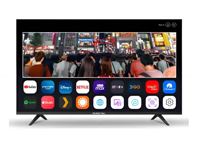 Descripción TV 4K Punktal 65" Led Smart Frameless - Sas PK-65 W4K TV 4K Smart 65" Magic Control con control de voz y teclas de acceso directo Youtube - Netflix - Prime Video - Disney - Star - HBO Max Sistema Operativo WebOs Conectividad WiFi - Bluetooth