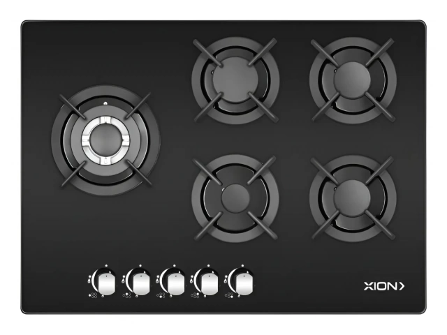 Descripcion: Descripci&oacute;n:  PLACA A GAS 4 HORNALLAS Quemador estilo italiano 1 triple corona (3.3Kw) 1 grande (2,5kw) 2 medianos (1.75kw) 1 chico (1,0kw) Encendido el&eacute;ctrico Dise&ntilde;o elegante Soporte y parrillas en hierro fundido Panel de vidrio templado 8 m