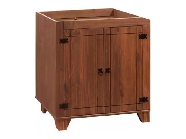 Material de las correderas: madera. Material de los tiradores: madera. Materiales de las puertas: madera. Dimensiones de la alacena: de alto, de ancho, de profundidad. Dimensiones del bajomesada: 84cm de alto, 120cm de ancho, 54cm de profundidad.