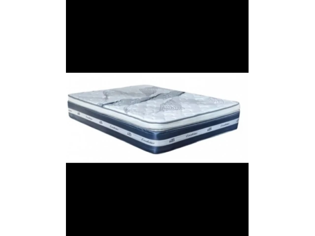 Sommier primavera 2 plazas Rodrigo Resorte POKET . DOBLE EXTRA PILLOT. COLOR CELESTE Y BLANCO. TELA YACKARD. 100% Capitoneado. Medidas : 1.40 x 1 .90 x 28 cm. Garantia 5 años.