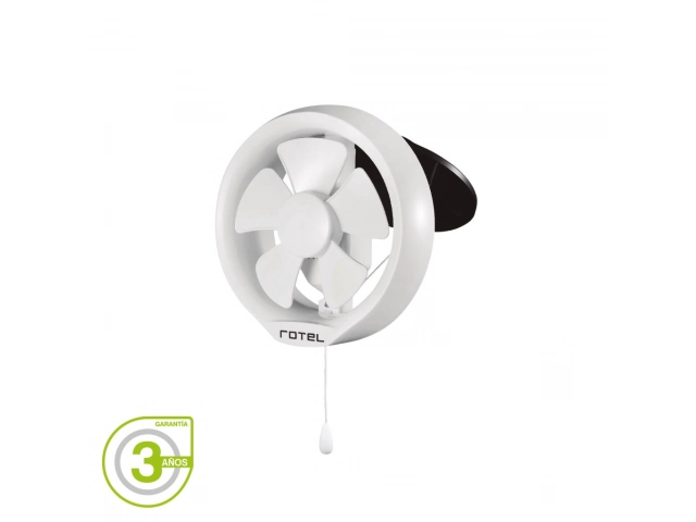 Extractor de Cocina 6" Pl&aacute;stico de PP 210 m3 por hora Int 150 mm - ext 210mm Potencia 15W Garantia 3 a&ntilde;os