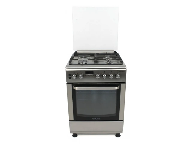 Cantidad de hornallas: 4. Voltaje: 220V. Tipo de puerta del horno: Con visor. Profundidad de 60 cm, ideal para espacios compactos. Capacidad de 65 L en el horno, perfecta para grandes preparaciones. Eficiencia energ&eacute;tica de las hornallas: A, que reduce el